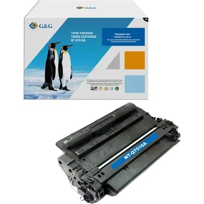 Compatible УНИВЕРСАЛНА КАСЕТА ЗА HP Laserjet 5200/Canon LBP3500/LBP3900/LBP3910/LBP3920/LBP3930/LBP3950 - Q7516X - /16X/ - WITH CHIP / С ЧИП - Black - PN NT (100HPQ7516XGC)