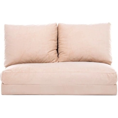 Hanah Home Кремав разтегателен диван 120 cm Taida - Balcab Home (859FTN1268)