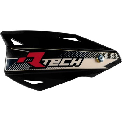 RACETECH (RTECH) chrániče páček VERTIGO CROSS/ENDURO barva černá (s upevněním na řídítka)