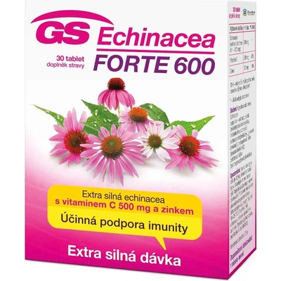 GS Echinacea Forte 600 mg 30 tablet – Zbozi.Blesk.cz