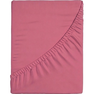 Matějovský Prestieradlo Matejovský tmavo ružové Jersey premium 120x200