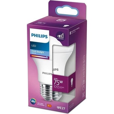 Philips LED Žiarovka E27/10W/230V 6500K