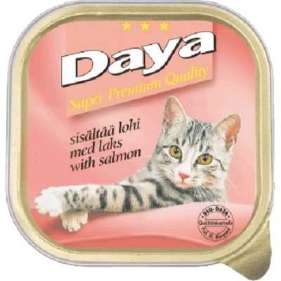 Daya - Сьомга, пастет, пълноценна храна за котки, подходяща за ежедневна употреба, Германия - 100 гр