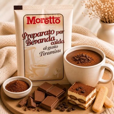Moretto Horká čokoláda Tiramisu 30 g – Zboží Dáma