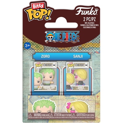 Funko Комплект мини фигури Funko Bitty POP! Animation: One Piece - Zoro & Sanji (112847)