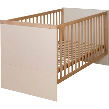 Roba Бежово/в естествен цвят детско креватче 70x140 cm с регулируема височина Jil - Roba (1911876)
