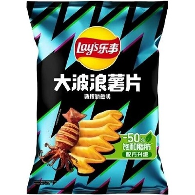 Lay's Deep Ridged Squid CHN 70 g