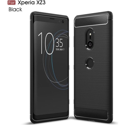 Pouzdro SONY XPERIA XZ3 - PREMIUM CARBON gelové - černé – Zboží Živě