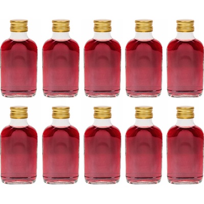 HOME Sklenená fľaša PLOSKAČKA 100ml