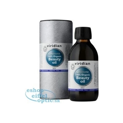 Viridian 100% Organic Beauty Oil 3:6:9 200 ml