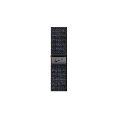 Apple Watch 40mm Nike Sport Loop: Black/Blue Nike Sport Loop (mc1l4zm/a)