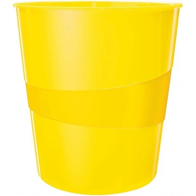 Leitz Odpadkový kôš plastový 15 l žltý