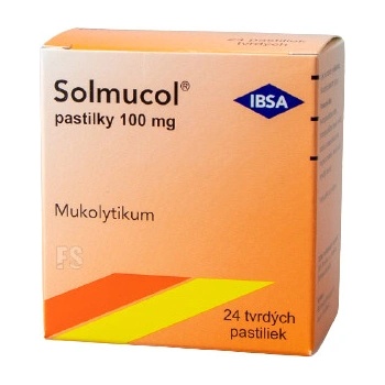Solmucol pastilky 100 mg pas.ord.24 x 100 mg