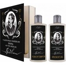Bohemia Gifts & Cosmetics Gentleman Olivový olej sprchový gel 200 ml + šampon na vlasy 200 ml kniha dárková sada