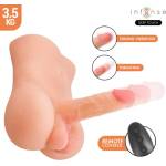 CupidOn USA INTENSE DEEP TOUCH - DAMIEN торс с реалистично дилдо, thrusting движение, вибрация и дистанционно управление 3.5 кг секс кукла/торс