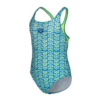 Arena Friends Swimsuit Swim Pro Girls Soft Green/Multi