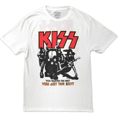 Kiss End Of The Road You Got The Best (Back Print) White M Риза (KISSTS55MW02)
