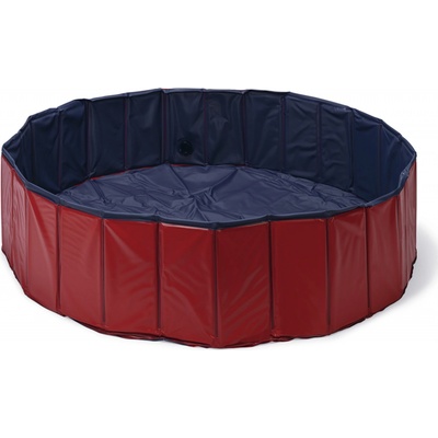 Karlie-Flamingo skládací bazén pro psy červeno/modrý 160 x 30 cm – Zbozi.Blesk.cz