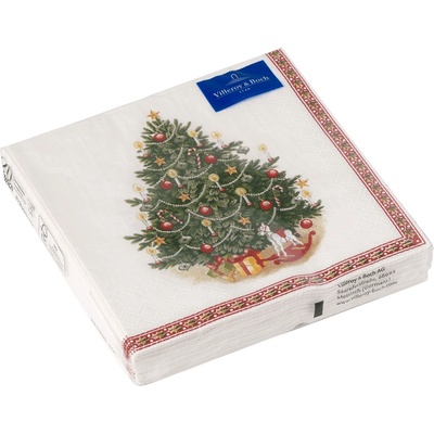 Villeroy & Boch Winter Specials vánoční ubrousky stromeček 33x33cm – Zboží Dáma