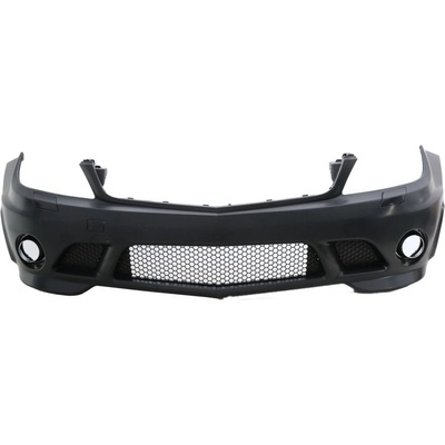 Предна броня за Mercedes C-Class W204 (2007-2011) sedan / combi - AMG look - без халогени и без отвори за парктроник (PX-GZ2-053)