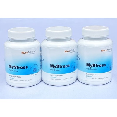 MycoMedica MyStress 3 x 90 kapslí