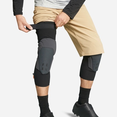 Rockrider Enduro Feel D_Strong D3O knee čierna