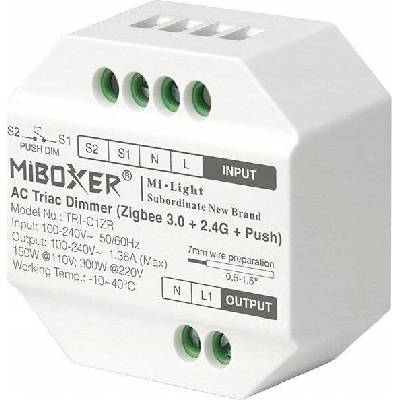 MiBoxer TRI-C1ZR ZigBee INTELIGENTNÍ ŘÍDICÍ JEDNOTKA LED OSVĚTLENÍ, 2,4 GHz