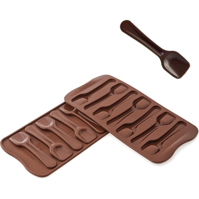 Silikomart Форма за шоколадови бонбони Scg28 Choco Spoon силиконова (22.128.77.0065)