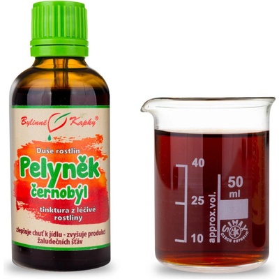 Bylinné kapky Duše rostlin Pelyněk černobýl tinktura 50 ml