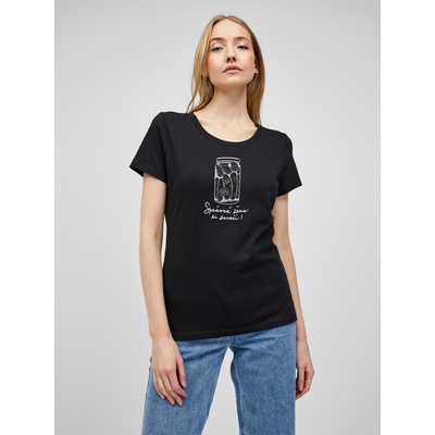 ZOOT. Original Черна дамска тениска Zoot Original Правилната жена винаги е на висота ZOOT. Original | Cheren | ЖЕНИ | XS