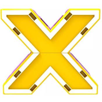 Xinlexin Метаморфози на букви: x - фигурка на водно конче (gxe2911x)