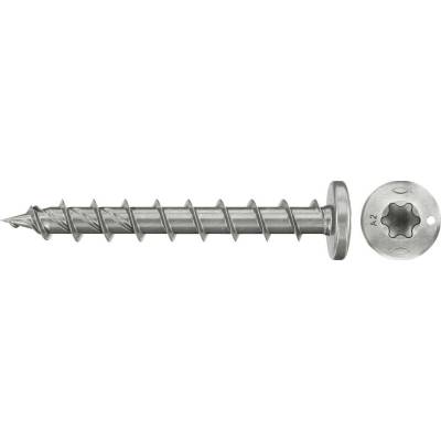 Fischer 574105 skrutky do drevotriesky 6 mm 50 mm TX Nerezová oceľ 50 ks