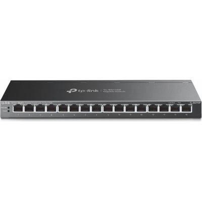TP-Link switch TL-SG116P (16xGbE, 16xPoE+, 120W, fanless) – Zboží Živě
