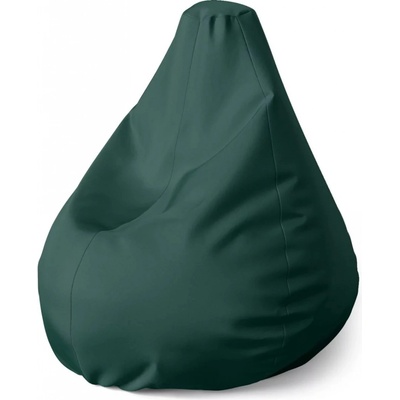 Sablio Sedací vak Pear Lesní zelená 2 Sablio 70 x 95 x 15 cm
