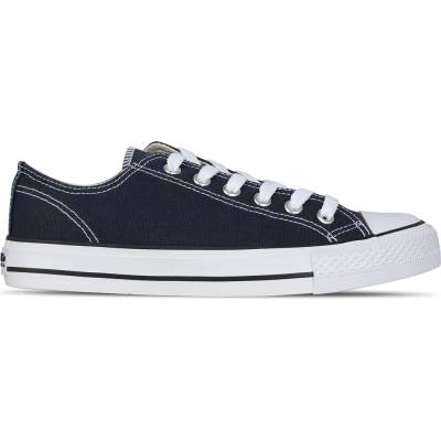 SoulCal Юношески платнени обувки SoulCal Low Canvas Shoes Junior - Navy