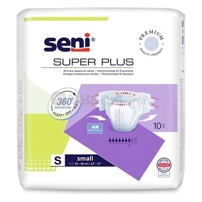 Seni Super Plus Small Plienkové nohavičky zalepovacie 10 ks