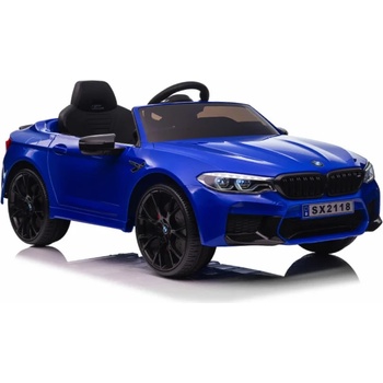 ROLLZONE BMW M5 24V - Детска акумулаторна кола, Синя, EVA гуми (SX2118-blue)