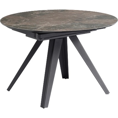 Carmen Разтегателна трапезна маса bolkow - кафява (3531034)