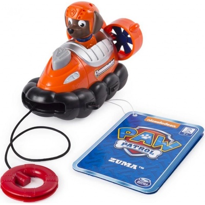 Spin Master Paw Patrol Malá vozidla s figurkou Zuma-vznášedlo s lanem