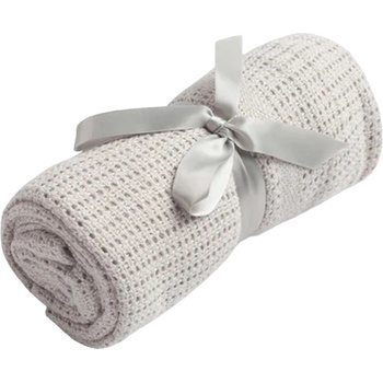 Sensillo Бебешко одеяло Sensillo - Moli, 70 х 110 cm, сиво (SILLO-42713)