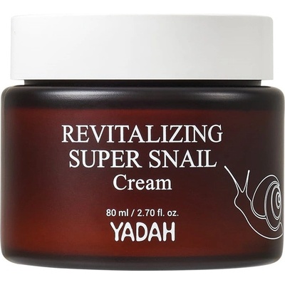 Yadah Super Snail Cream revitalizační krém s hlemýždím slizem 80 ml