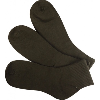 Pánske ponožky bavlnené ZM-301C 3 páry čierna