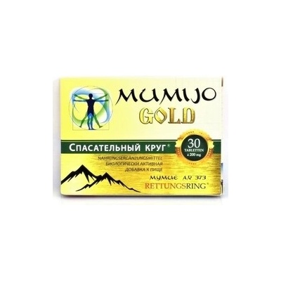 Mumio zlaté Kyrgyzstán balení 30 tablet