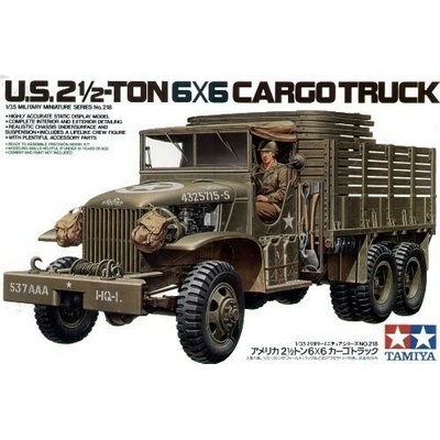Tamiya 35218 US 2 t 6 nákladné vozidlo 1:35 1:2