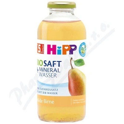 HiPP Nápoj hruška s neperlivou vodou BIO 5m 500 ml