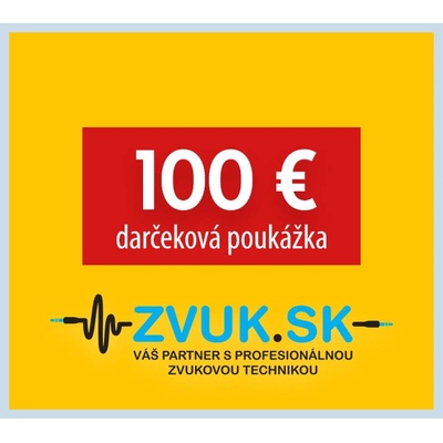 Darčeková poukážka 100 €