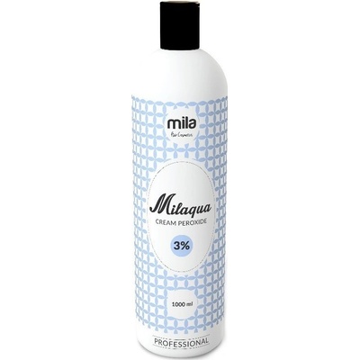 Milaqua 3% Cream Peroxide oxidant, krémový peroxid vodíku 1000 ml