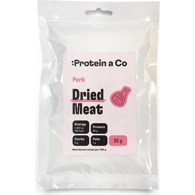 ProteinaCo Sušené bravčové mäso 25 g