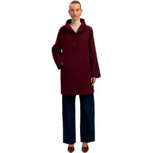 SELECTED Палто Selected Vinni coat - Red (Tawny Port / Melange)