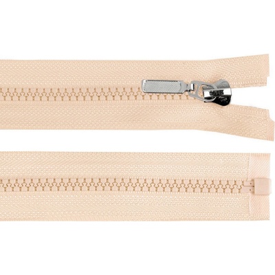 Stoklasa Kostěný zip No 5 délka 80 cm s ozdobným jezdcem Balení: 1 ks, Varianta: 291 béžová světlá 291 béžová světlá
